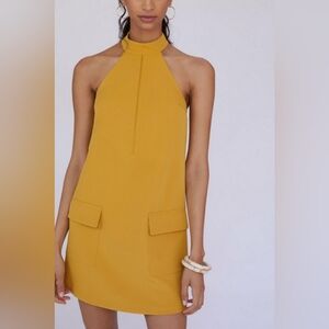 Anthropologie x Mare Mare Halter Mini‎ Dress